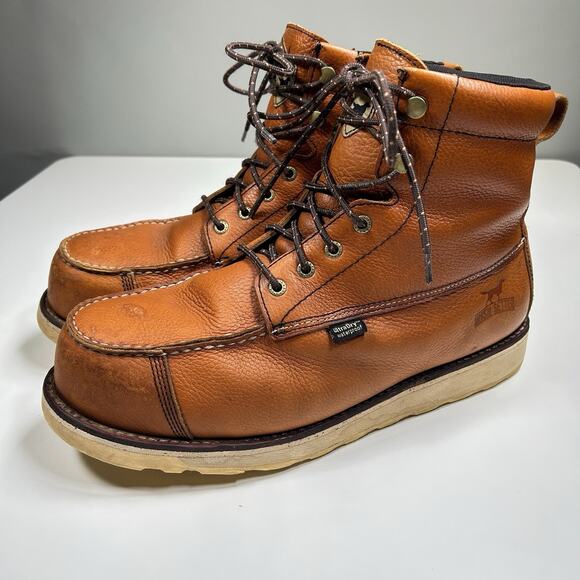 Lot 3 Men’s 12 Work Boots Red Wing 2440 Irish Setter 83632 Reebok Safety Toe main image 13